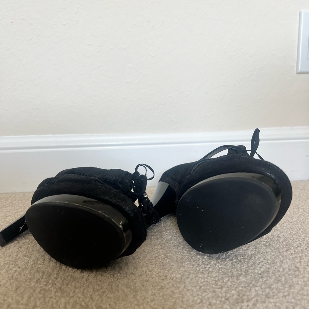 Coach Teagan Black Platform Heels - Picture 3 of 5